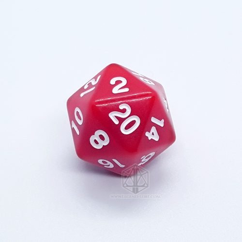 Pure Red Classic polyhedral rpg dice set red D20 DPL039DPL042