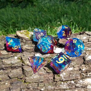 DICE - METAL - EN - SEO 8 Stormtide Prismstones – Sharp Resin Dice Set