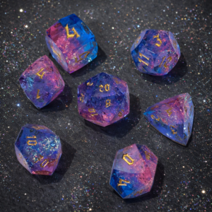 Starcut – Diamond Cut Resin Dice Set