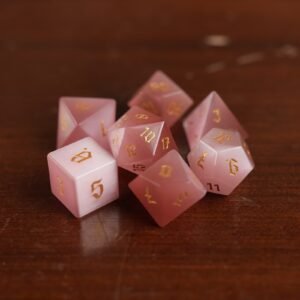 Lynx's Gaze – Stone Dice Set