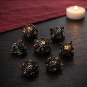 Battleforged Morningstar – Set di Dadi in Metallo