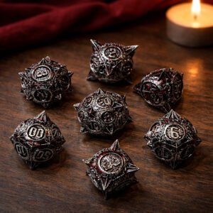 Bloody Morningstar – Set di Dadi in Metallo