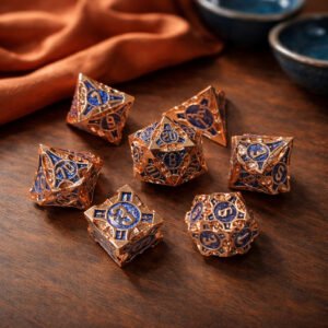 Lapis Dwarven Vault – Set di Dadi in Metallo