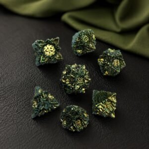 Verdant Cathedral – Set di Dadi in Metallo