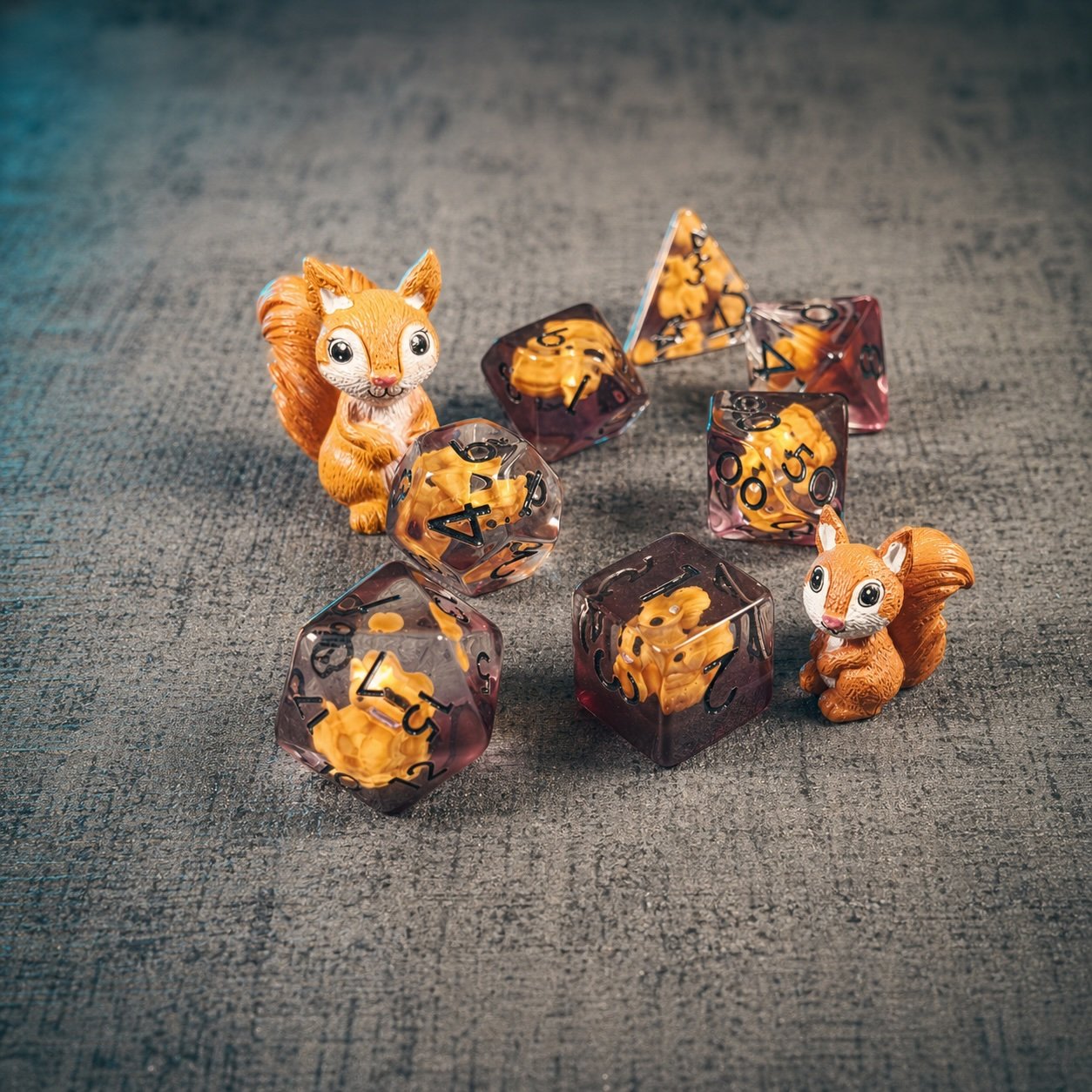 Autumn Spirit Familiar – Miniatures Resin Dice Set 1 Autumn Spirit Familiar – Miniatures Resin Dice Set