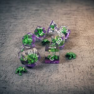Bog Witch Familiar – Miniatures Resin Dice Set