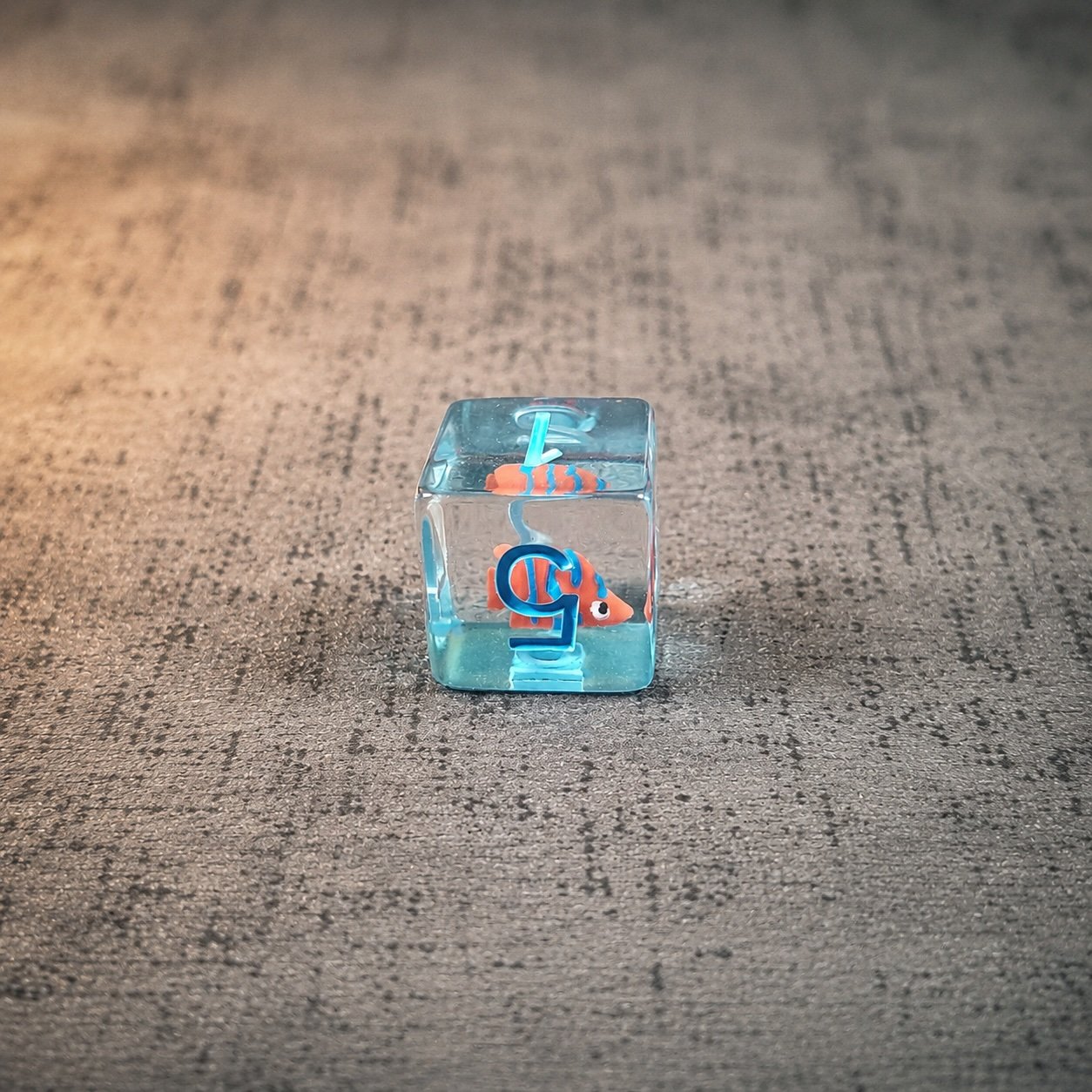 Coral Tide Familiar – Miniatures Resin Dice Set 4 Coral Tide Familiar – Miniatures Resin Dice Set - Image 4