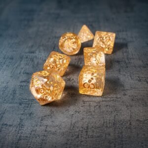 Dead Man's Gold – Miniatures Resin Dice Set
