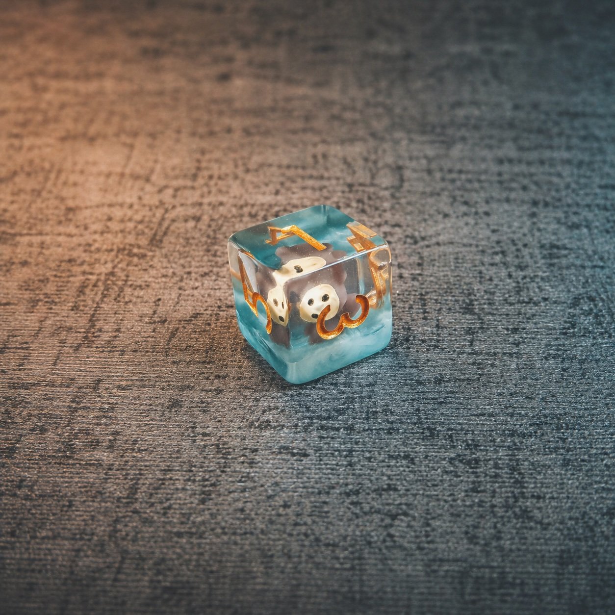 Monkey Business – Miniatures Resin Dice Set 3 Monkey Business – Miniatures Resin Dice Set - Image 3