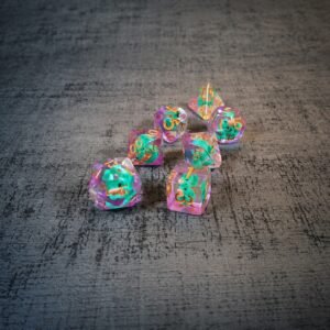 A Duck? PERRY the Duck?? – Miniatures Resin Dice Set