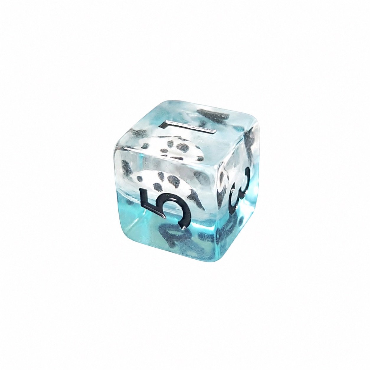 Pearly Spirit of the Lotus Pond – Miniatures Resin Dice Set 3 Pearly Spirit of the Lotus Pond – Miniatures Resin Dice Set - Image 3