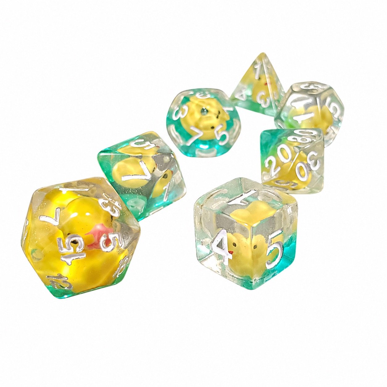 Sir Quacksalot – Miniatures Resin Dice Set 2 Sir Quacksalot – Miniatures Resin Dice Set - Image 2