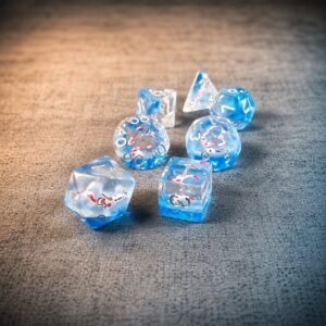 Tranquil Spirit of the Lotus Pond – Miniatures Resin Dice Set
