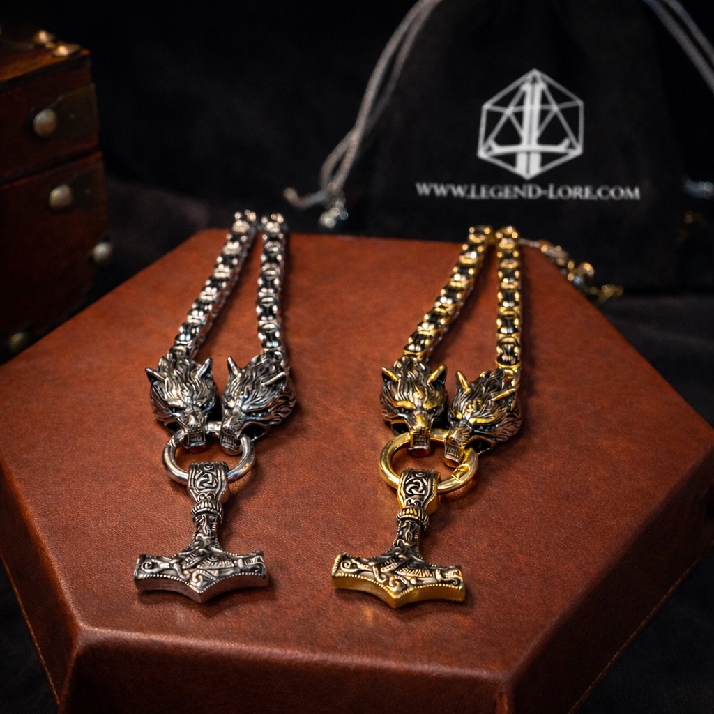 Fenrir's Oath – Collana in Metallo 1 Fenrir's Oath – Collana in Metallo