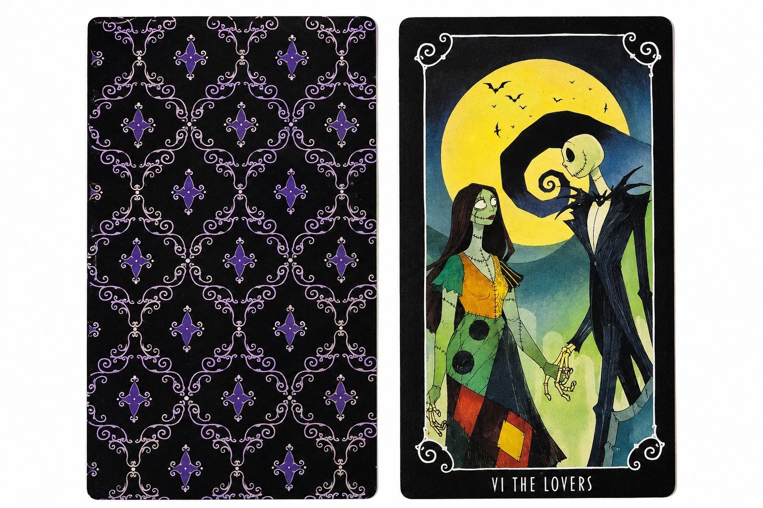 Nightmare Before Christmas Tarot – Mazzo di Tarocchi da 78 carte 3 Nightmare Before Christmas Tarot – Mazzo di Tarocchi da 78 carte - immagine 3