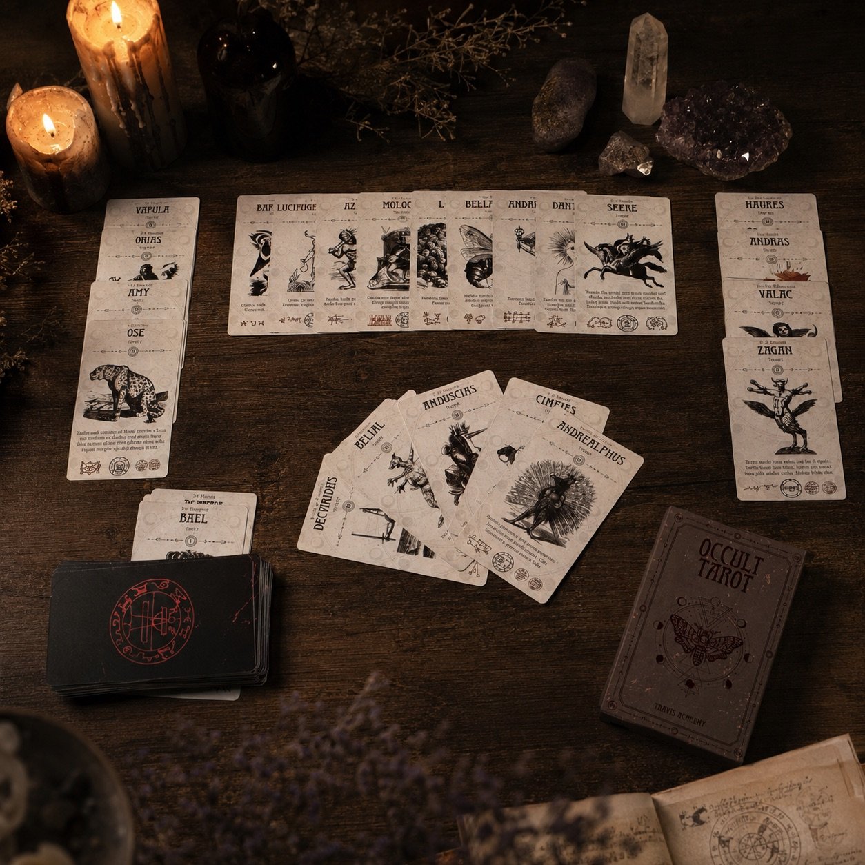 Occult Tarot – Mazzo di Tarocchi da 78 carte 1 Occult Tarot – Mazzo di Tarocchi da 78 carte