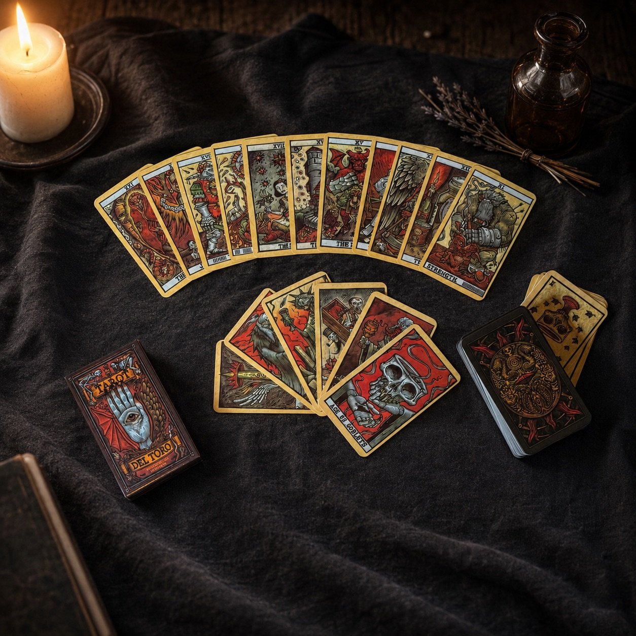 Tarot Del Toro – Mazzo di Tarocchi da 78 carte 1 Tarot Del Toro – Mazzo di Tarocchi da 78 carte