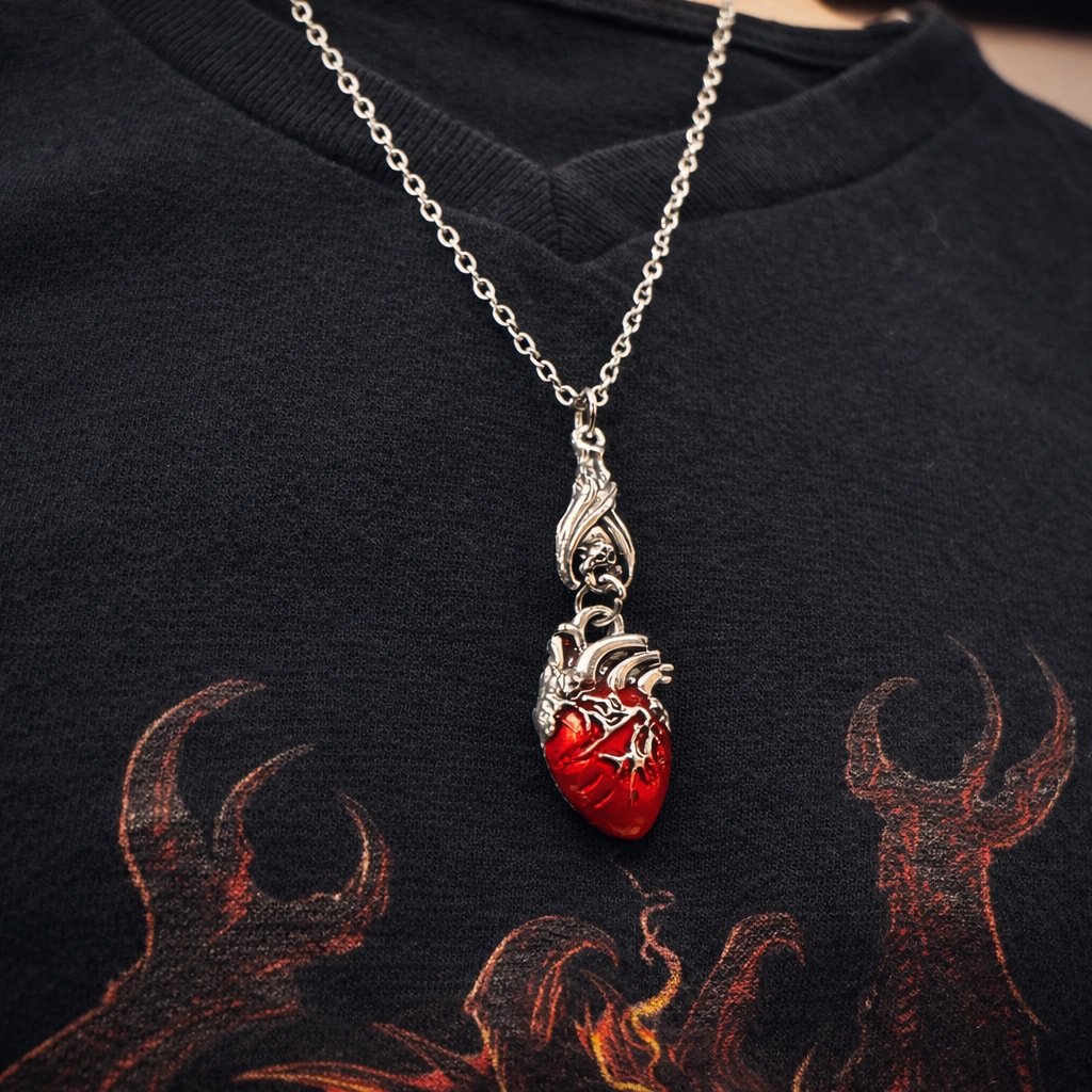The Living Heart – Collana in Metallo 2 The Living Heart – Collana in Metallo - immagine 2