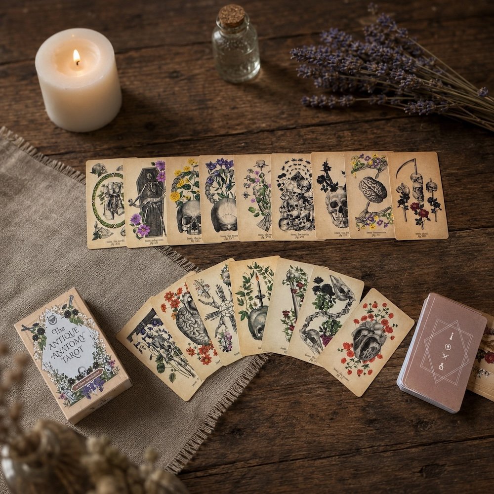 Antique Anatomy – 78-card Tarot Deck 1 Antique Anatomy – 78-card Tarot Deck